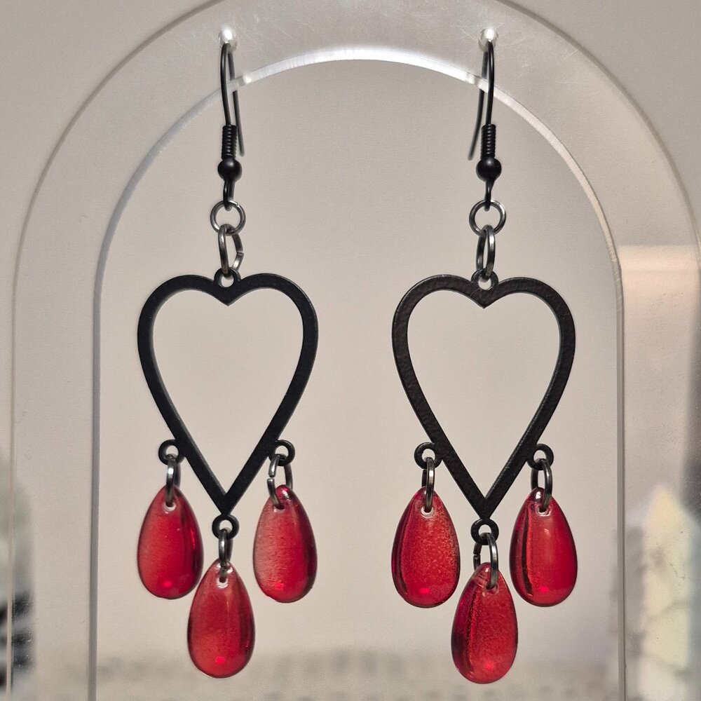 Bleeding Love Earrings